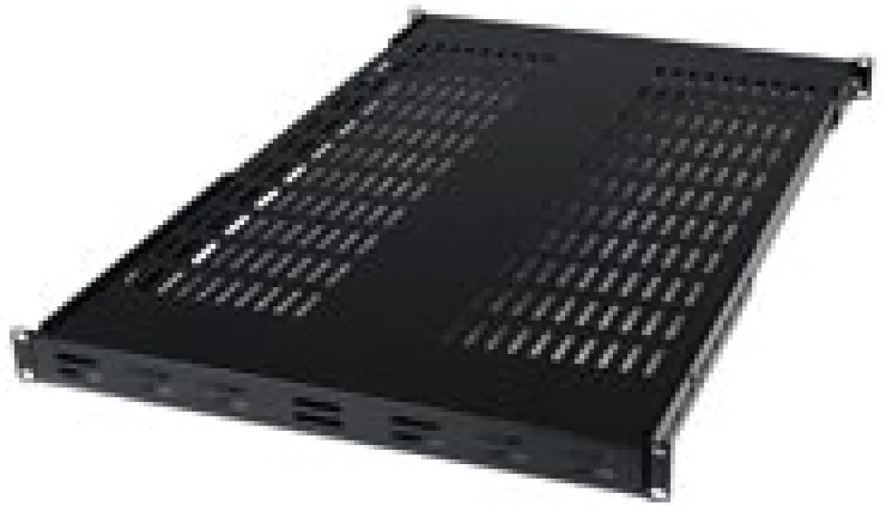 StarTech.com Ventilerad rackmonteringshylla med justerbart