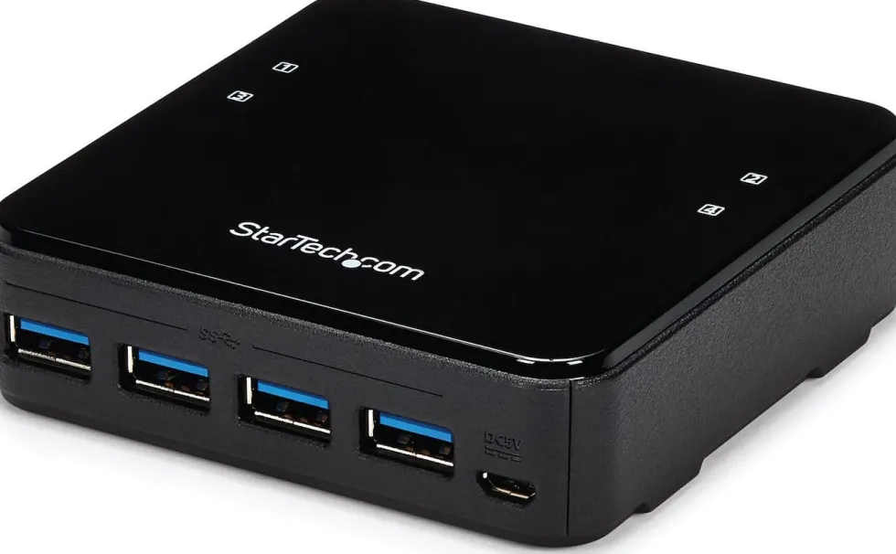 StarTech.com 4x4 USB 3.0 delnings-switch för kringutrustning