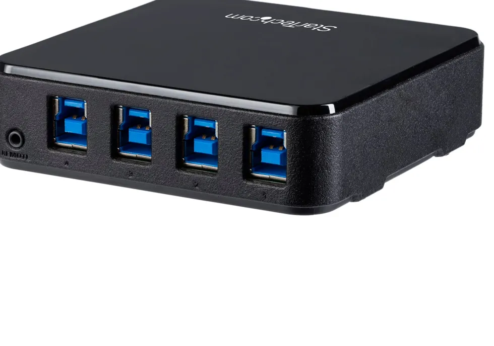 StarTech.com 4x4 USB 3.0 delnings-switch för kringutrustning