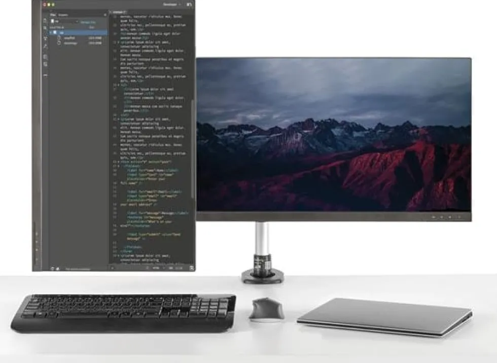Startech Desk Mount Dual Monitor Arm - Full Motion Articulating