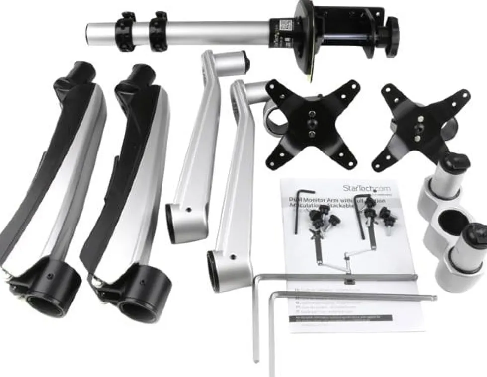 Startech Desk Mount Dual Monitor Arm - Full Motion Articulating