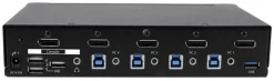 Startech DisplayPort KVM-switch med 4 portar - USB 3.0 - 4K