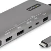Startech - Dockningsstation - för laptop - USB4 - HDMI, DP