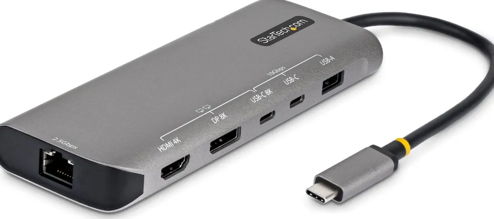 Startech - Dockningsstation - för laptop - USB4 - HDMI, DP