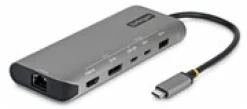 Startech - Dockningsstation - för laptop - USB4 - HDMI, DP