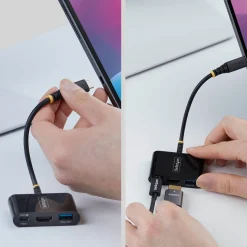 Startech - Dockningsstation - USB-C - HDMI - 140 Watt