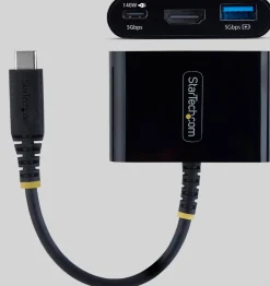 Startech - Dockningsstation - USB-C - HDMI - 140 Watt