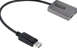 Startech DP to Dual HDMI MST HUB, Dual HDMI 4K 60Hz, DisplayPort