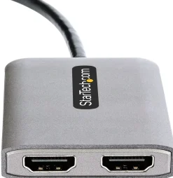 Startech DP to Dual HDMI MST HUB, Dual HDMI 4K 60Hz, DisplayPort