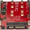 Startech Dual-Slot M.2-enhet till SATA-adapter för 2,5" Drive