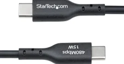 StarTech 1ft (30cm) USB-A to USB-C Charging Cable, Charger Cord