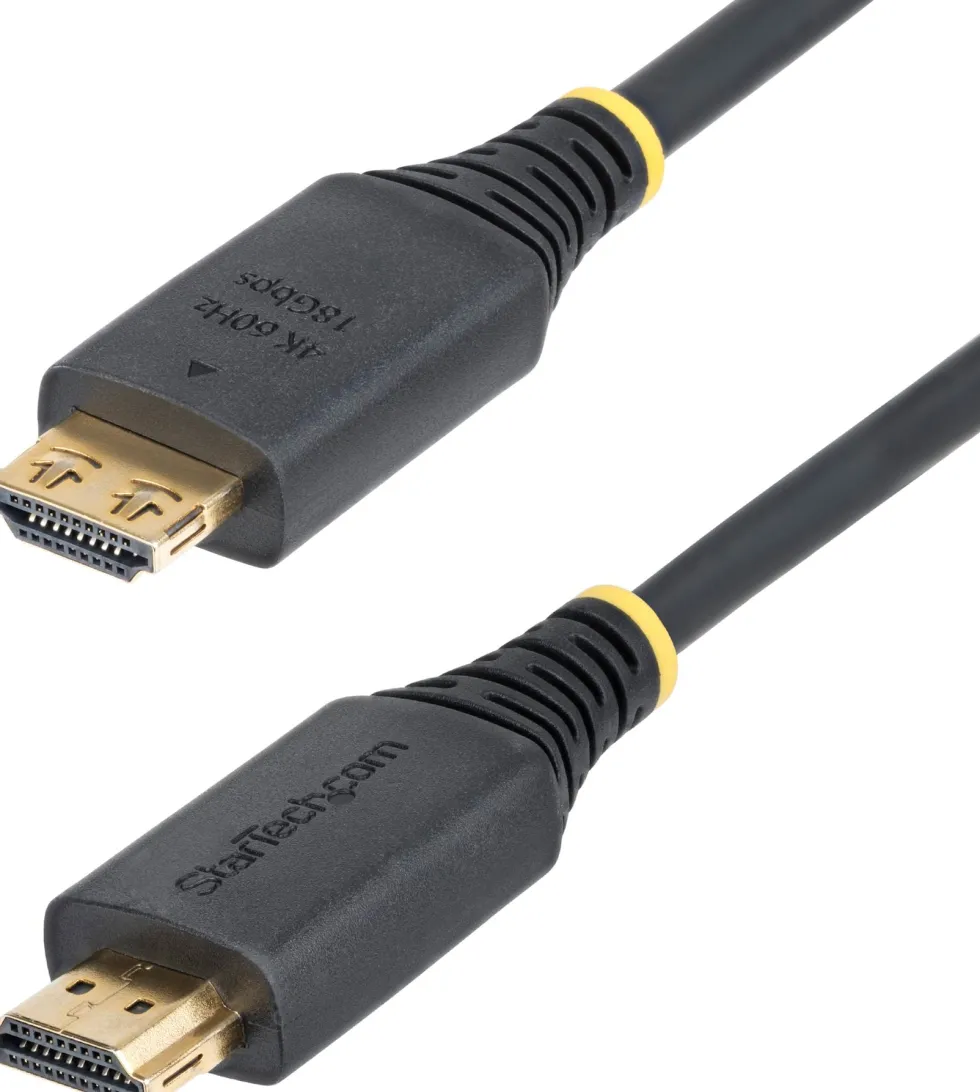 Startech 6ft High Speed HDMI Cable w/Gripping Connectors, 4K