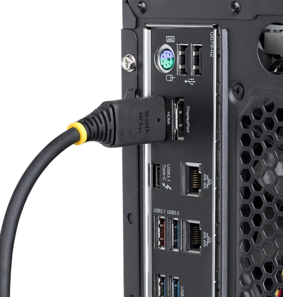 Startech 6ft High Speed HDMI Cable w/Gripping Connectors, 4K