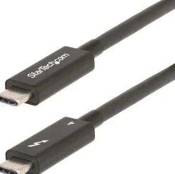 StarTech 6ft (2m) Active Thunderbolt 4 Cable, 40Gbps, 100W PD,