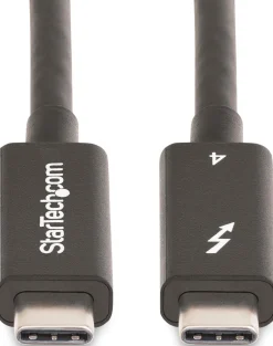 StarTech 6ft (2m) Active Thunderbolt 4 Cable, 40Gbps, 100W PD,