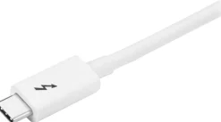 StarTech 6.6ft (2m) Thunderbolt 3 Cable, 20Gbps, 100W PD, 4K