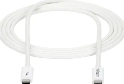 StarTech 6.6ft (2m) Thunderbolt 3 Cable, 20Gbps, 100W PD, 4K