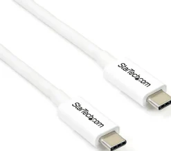 StarTech 6.6ft (2m) Thunderbolt 3 Cable, 20Gbps, 100W PD, 4K