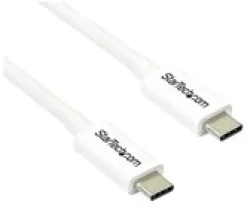 StarTech 6.6ft (2m) Thunderbolt 3 Cable, 20Gbps, 100W PD, 4K