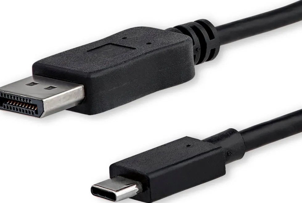 StarTech 6ft/1.8m USB C to DisplayPort 1.2 Cable 4K 60Hz, USB-C