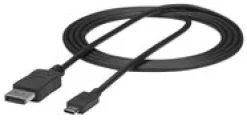 StarTech 6ft/1.8m USB C to DisplayPort 1.2 Cable 4K 60Hz, USB-C