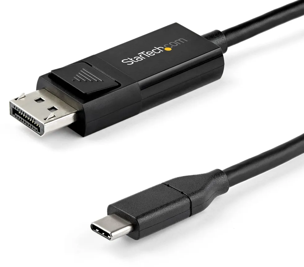 StarTech 6ft/2m USB C to DisplayPort 1.4 Cable 8K 60Hz/4K,