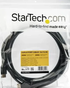 StarTech 16ft/5m VESA Certified DisplayPort 1.4 Cable, 8K 60Hz