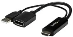Startech HDMI till DisplayPort-adapter - 4K 30 Hz - Adapterkabel