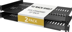 Startech - Hylla för rack - ventilerad cantilever, för skåp,