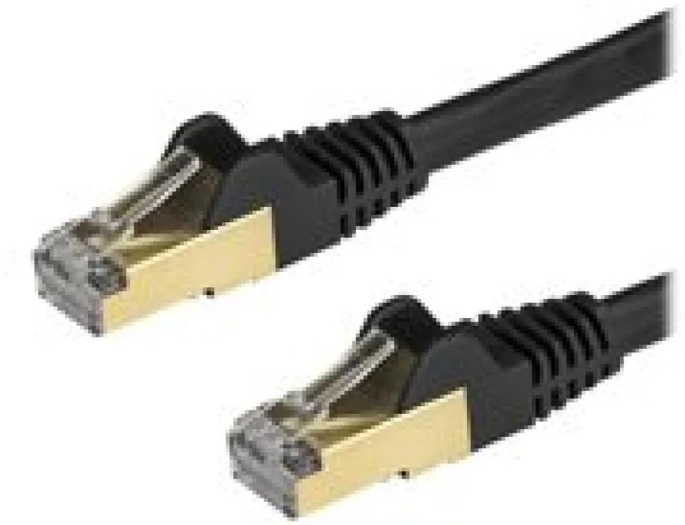 Startech 1m CAT6A Ethernet Cable, 10 Gigabit Shielded Snagless