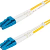 Startech 1m (3.3ft) LC to LC (UPC) OS2 Single Mode Duplex Fiber