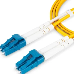 Startech 1m (3.3ft) LC to LC (UPC) OS2 Single Mode Duplex Fiber