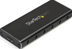 Startech M.2 SSD-kabinett för M.2 SATA SSD-enheter - USB 3.1 (10