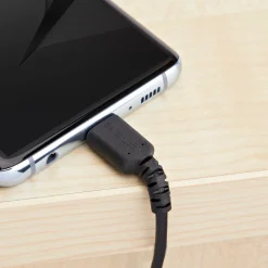 StarTech 2 m USB 2.0 till USB-C-kabel -&nbsp,svart&nbsp,