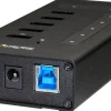 Startech 7-ports USB C-hubb - USB Type-C till 2x USB-C/5x USB-A