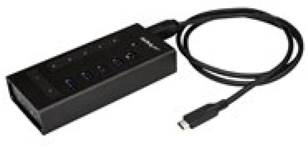 Startech 7-ports USB C-hubb - USB Type-C till 2x USB-C/5x USB-A
