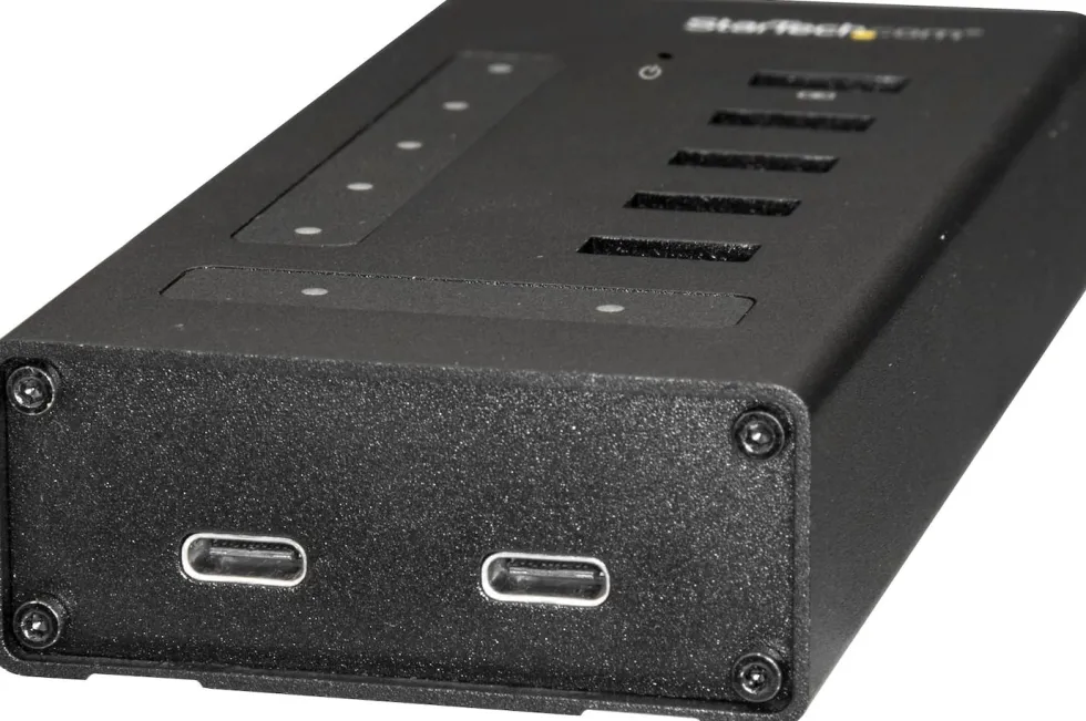 Startech 7-ports USB C-hubb - USB Type-C till 2x USB-C/5x USB-A