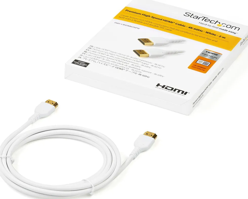 Startech - Premium hög hastighet - HDMI-kabel med Ethernet