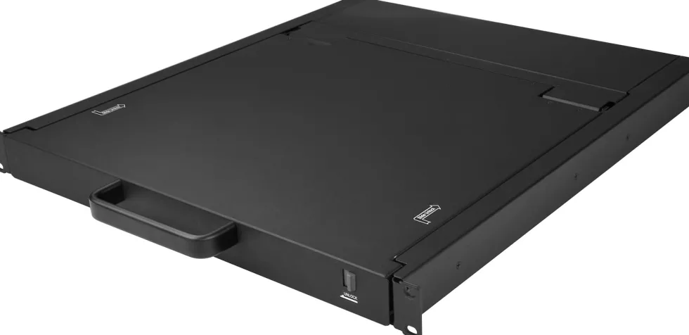 StarTech Rackmonterad KVM-konsol - 1-ports VGA KVM med 19-tums