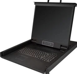 StarTech Rackmonterad KVM-konsol - 1-ports VGA KVM med 19-tums