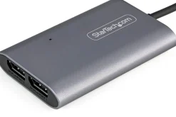 StarTech Thunderbolt 3 to Dual DisplayPort Adapter DP 1.4, Dual