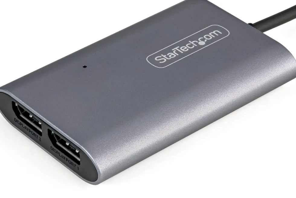StarTech Thunderbolt 3 to Dual DisplayPort Adapter DP 1.4, Dual