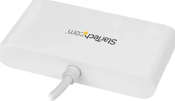 Startech USB C-hubb med 4 portar tillsammans med 4x USB A-portar