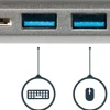 Startech USB C Multiport Adapter - Portable USB-C Dock to 4K