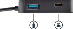 Startech USB-C multiportadapter med HDMI - 1x USB-A, 1x USB-C