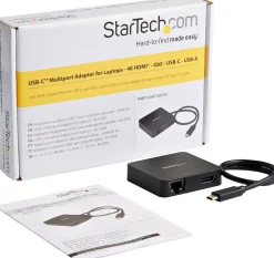 Startech USB-C multiportadapter med HDMI - 1x USB-A, 1x USB-C