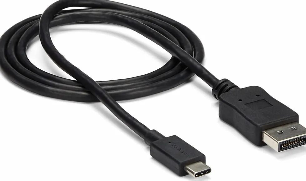 StarTech USB-C till DisplayPort-kabeladapter - 1 m - 4K vid
