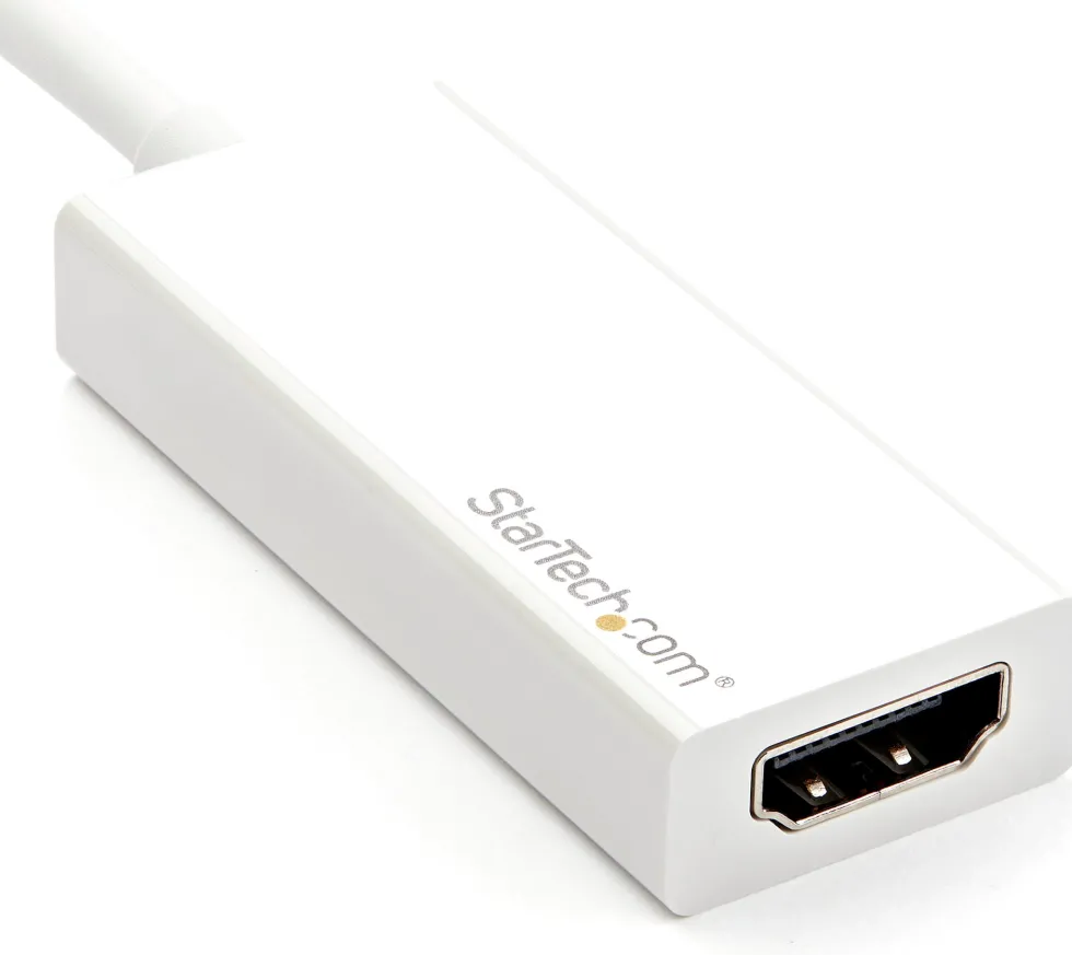 Startech USB-C to HDMI Adapter - White - 4K 60Hz - Videokort