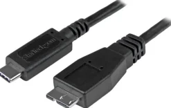 StarTech USB C to Micro USB Cable 0.5m - USB 3.1 Type C to Micro
