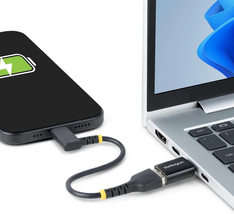 StarTech USB-C to USB-A Adapter, USB 5Gbps, Compact USB-C Male